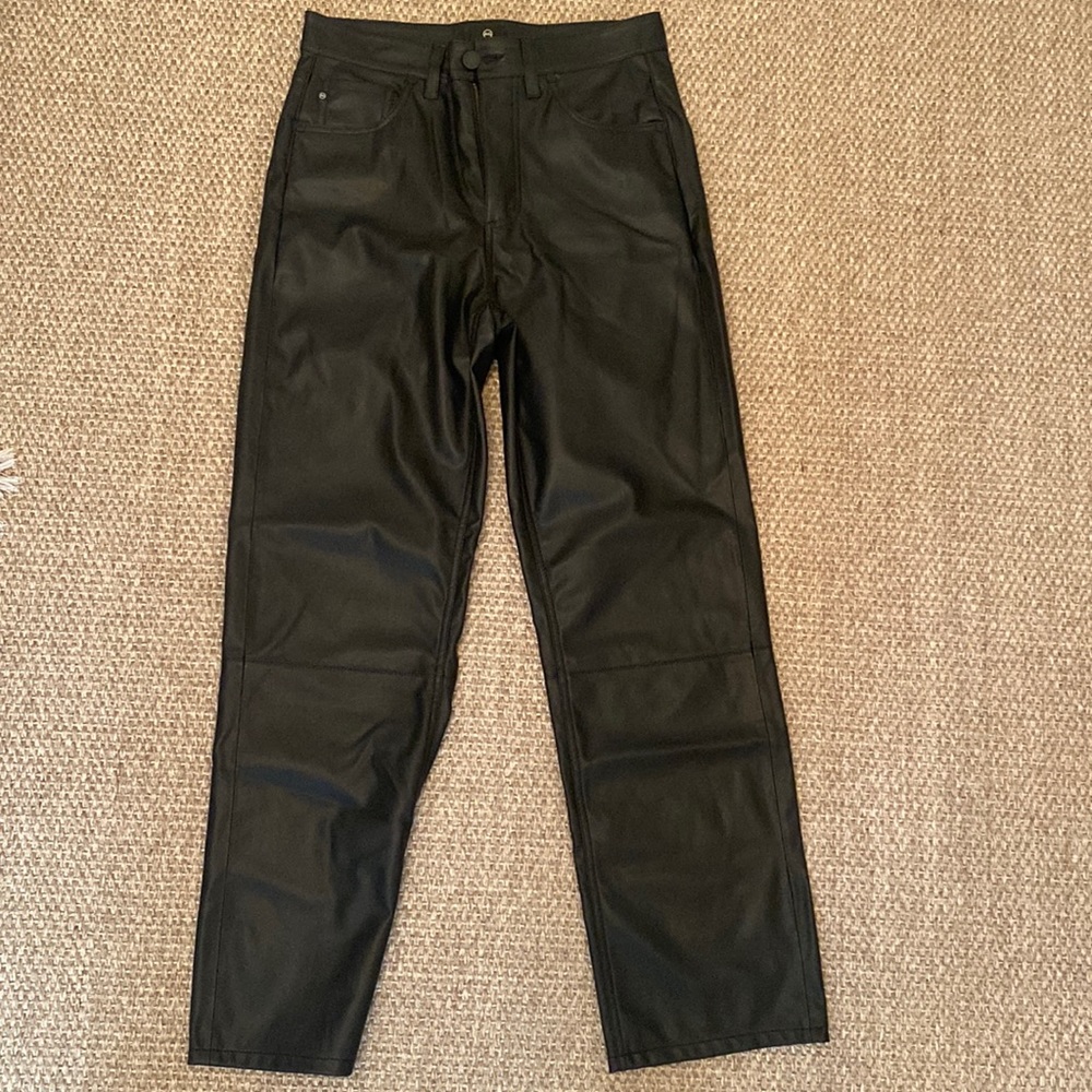 AG Vegan Leather Pant